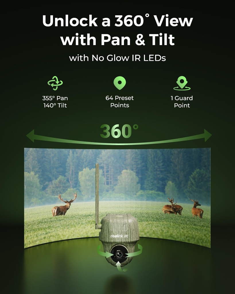 REOLINK Go Ranger 4K 4G TRAIL KAMERA