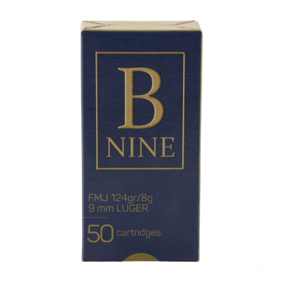 B-NINE 9mm LUGER 124gr