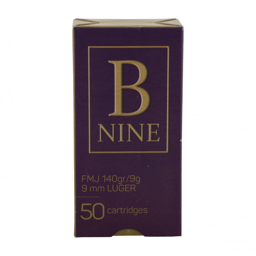B-NINE 9mm LUGER 140gr
