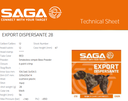 SAGA EXPORT DISPERSANTE 28g 12/67 1,9mm