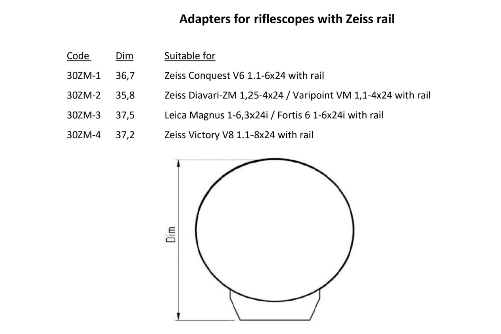 RUSAN ADAPTER ZA UREĐAJE S NAVOJEM M52X0,75