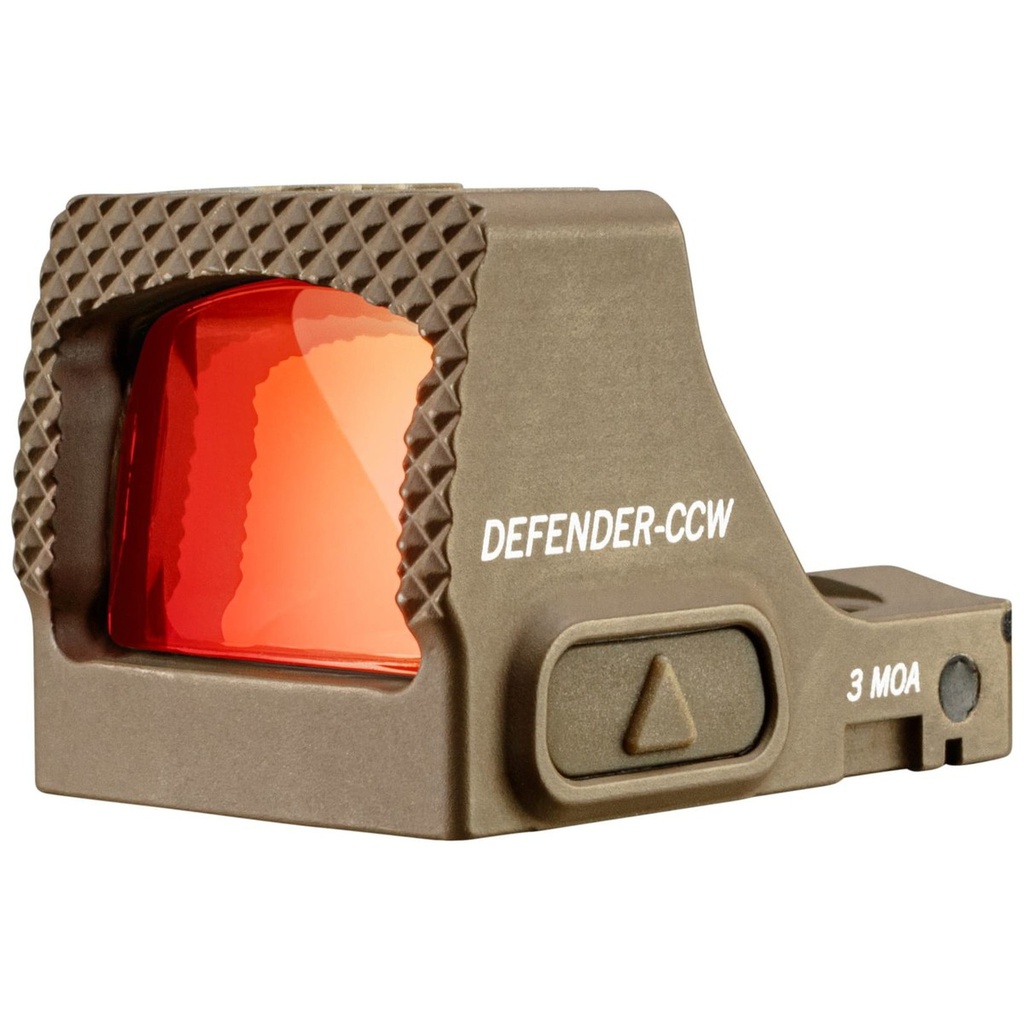 VORTEX DEFENDER CCW 3MOA TAN