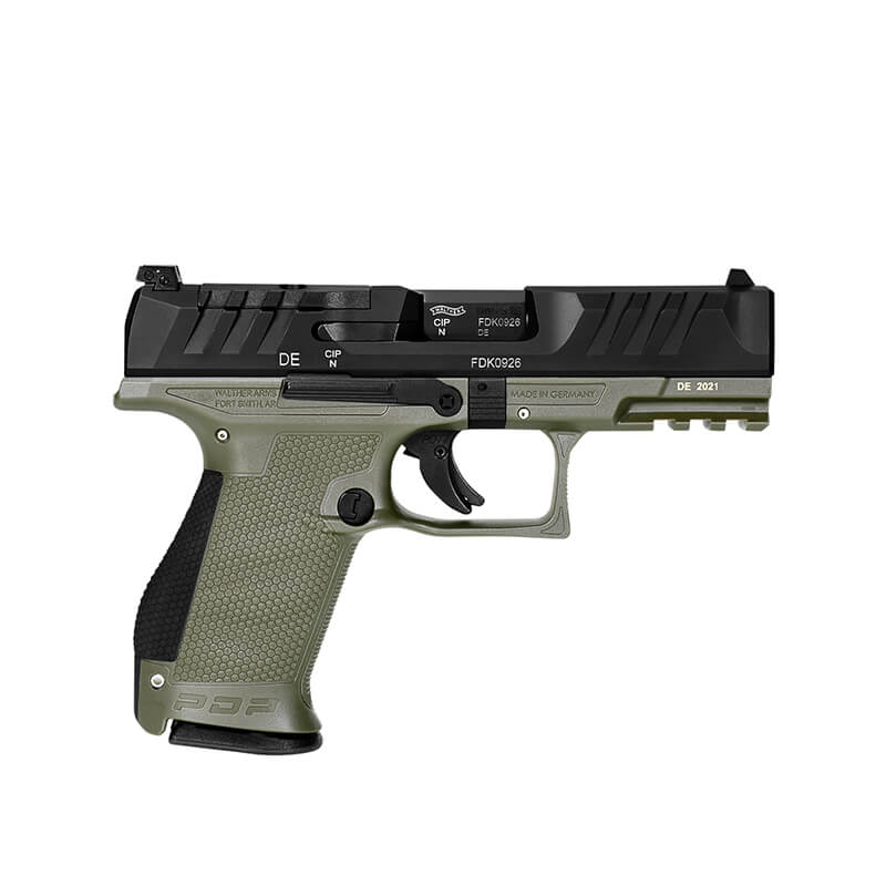 WALTHER PDP OD GREEN COMPACT 9X19 4,0&quot;