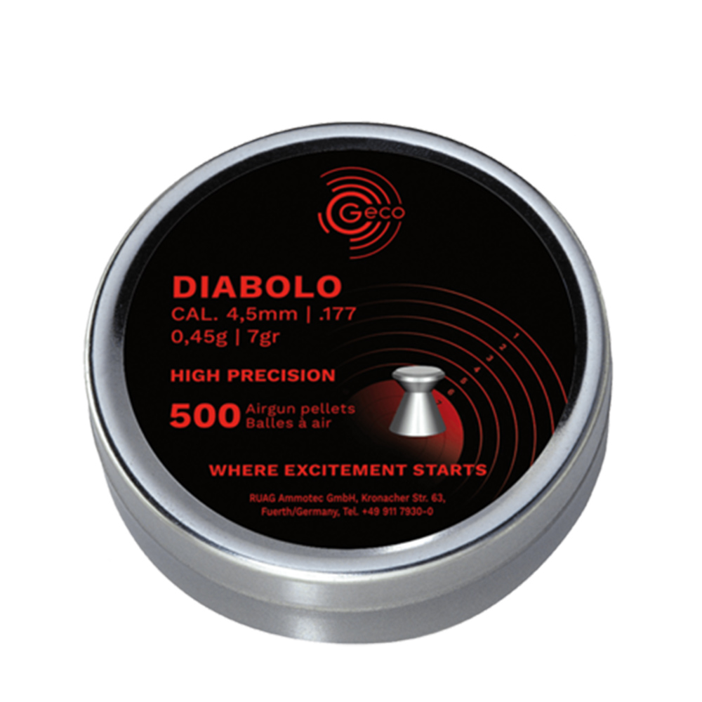 GECO DIABOLO 4,5mm 500 kom