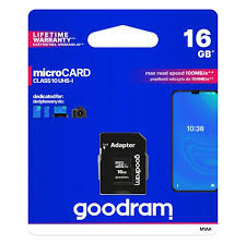 GOODRAM SD MICRO 16gb