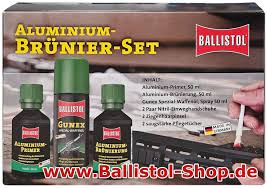 Ballistol ALUMINIUM SET za bruniranje