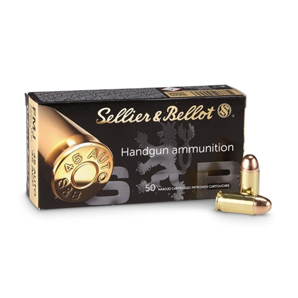 Sellier&amp;Bellot .45 ACP FMJ 14,9g