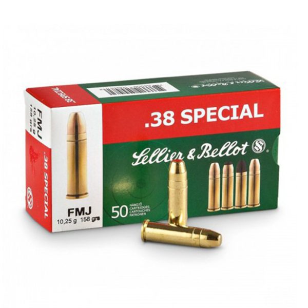 Sellier&amp;Bellot .38 SPEC FMJ 10,25g