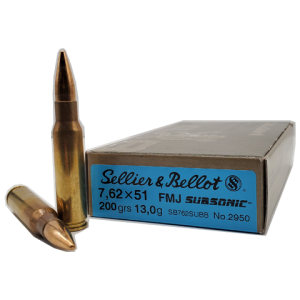 Sellier &amp; Bellot SUBSONIC FMJ