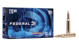 [754270A] FEDERAL POWER SHOK 270 Win. SP 130gr