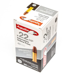 [71B223321] AGUILA .22 L.R. INTERCEPTOR HP