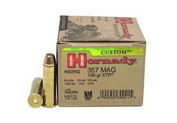 [5590562] HORNADY .357 JHP/XTP