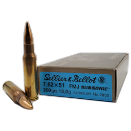 Sellier &amp; Bellot SUBSONIC FMJ