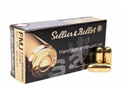 [11V310332] Sellier&amp;Bellot 9mm Browning (kratki) FMJ 6,0g