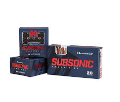 HORNADY SUBSONIC SUB-X